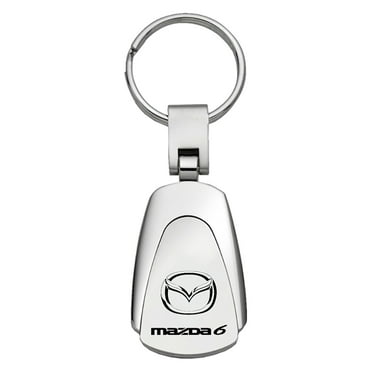Mazda 6 Black Tear Drop Key Chain